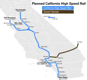 Image illustrative de l’article California High-Speed Rail