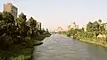 Bras du Nil séparant l'île de Roda du Vieux-Caire.