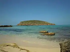 Cala Comte (en) et Illa des Bosc