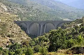 Barrage de Calacuccia en 2010.