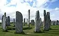 Cromlech du site mégalithique de Calanais.