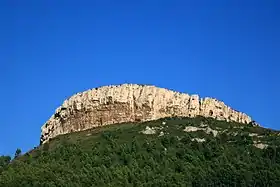 La Couronne de Charlemagne vue depuis l'ouest.