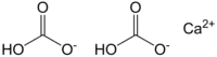 Image illustrative de l’article Bicarbonate de calcium