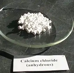 Image illustrative de l’article Chlorure de calcium