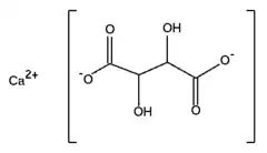 Image illustrative de l’article Tartrate de calcium