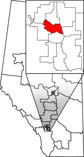 Carte de la circonscription