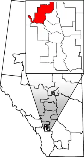 Carte de la circonscription