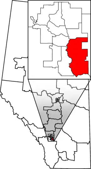 Carte de la circonscription