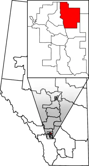 Carte de la circonscription