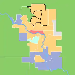 Carte de la circonscription