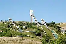 Vue du Parc olympique du Canada en 2008.