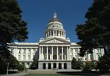 Photographie du Capitole de Californie situé à Sacramento