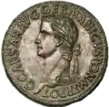Sesterce de Caligula, vers 37-38