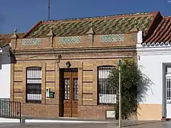 Maisons dans le quartier de Los Morales.