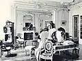 Salon de vente Callot Sœurs en 1910.
