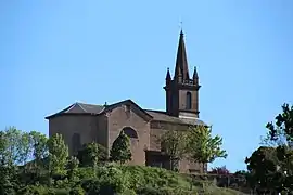 L'église du Viala-du-Dourdou.