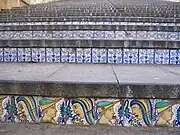 L'escalier de Santa Maria del Monte à Caltagirone.