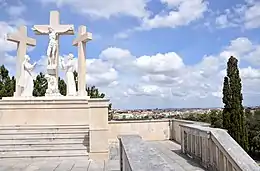 Le calvaire hongrois à la fin du Chemin de croix à Valinhos, en Fátima.