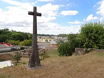 Zone industrielle de la Baronnie, vue depuis la chapelle de Domessin.