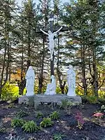 Calvaire du cimetière de Sainte-Brigitte-de-Laval