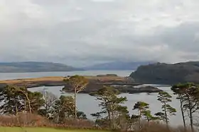 L'île Calve vue depuis Tobermory.