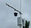 Caméra de surveillance.