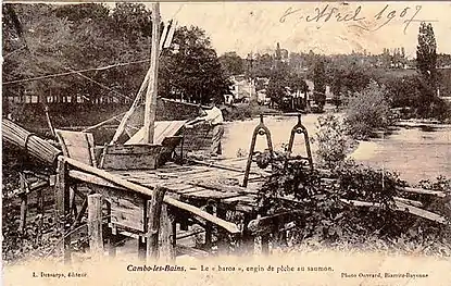 Le baro de Cambo-les-Bains en 1907