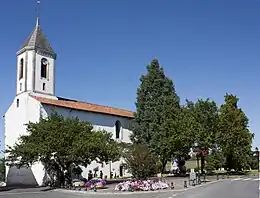 Vue de l'église.