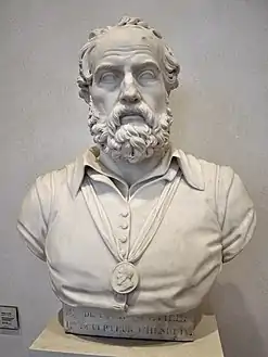 Pierre de Francqueville (1825), marbre, musée de Cambrai.