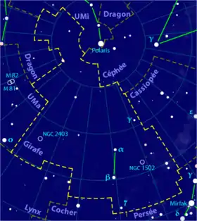 Image illustrative de l'article Girafe (constellation)