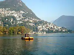 Lugano et le lac comasque.