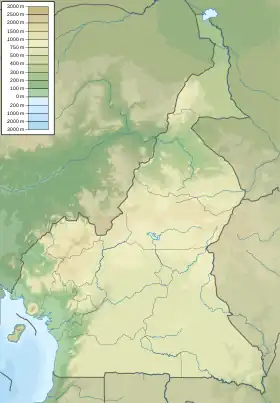 voir sur la carte de Cameroun