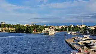 Le port de Lappeenranta.