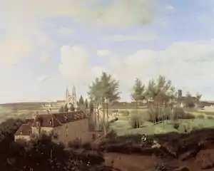 Soissons, vue de la fabrique de M. Henry,1833Musée Kröller-Müller, Otterlo.