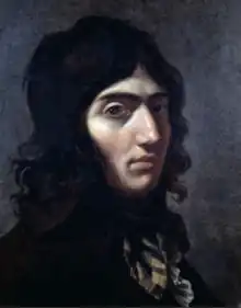 Portrait de Camille Desmoulins par Joseph Boze, vers 1790, musée des Beaux-Arts de Chartres.