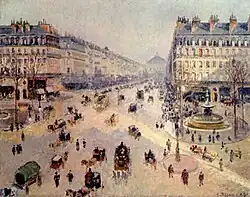Avenue de l'Opéra, Camille Pissarro, 1898.