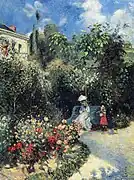 Le Jardin à Pontoise  (1877), collection particulière.