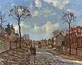 Rue à LouveciennesCamille Pissarro,1872