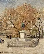 Statue d’Henri IV, 1901, par Camille Pissarro