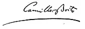 signature de Camillo Boito