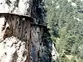 Caminito del Rey à El Chorro (Málaga, Espagne).