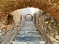 Chemin de ronde côté sud, entre le Bastion Sainte-Marie et le Chjostru