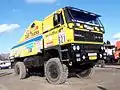 Dakar 1985. DAF F3300. Thierry de Saulieu, Johannes de Rooy, Martinus Ketelaars.