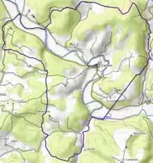 Carte topographique