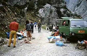 Retour au camp de base du Puente de la Jaya dans les gorges du Cares.