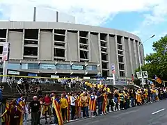 Tronçon 724, au Camp Nou