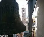 Tour civique de Piagge vue du clocher de l'église paroissiale de S. Lucia