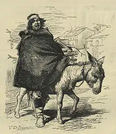 Paysan des environs du Burgo de Osma (paru dans La Ilustración Católica, février 1882).
