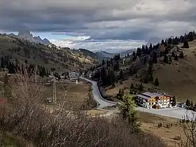 Le col de Campolongo.