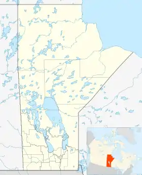 Voir sur la carte administrative du Manitoba